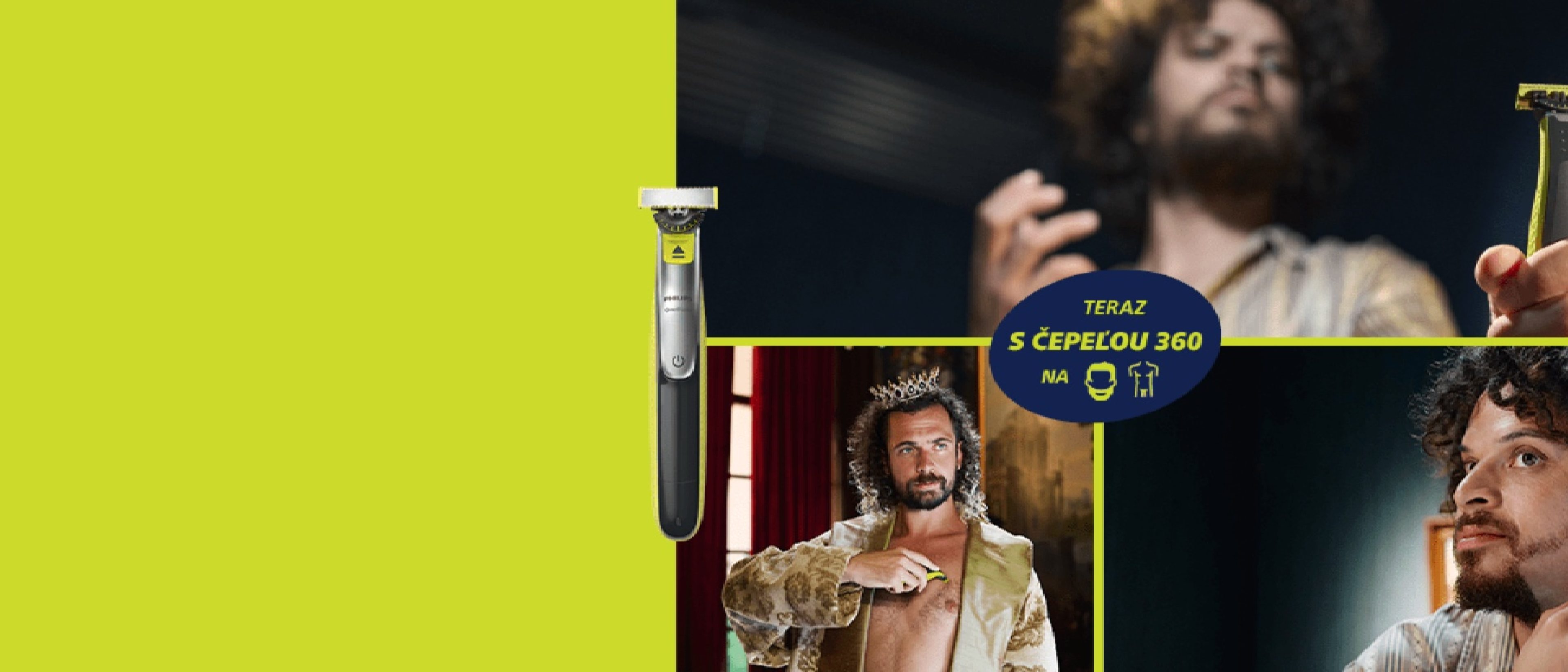 OneBlade podkategorie - desktop